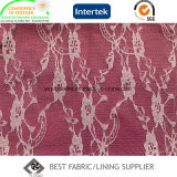 100% Polyester Fashion Knitting Lace Lining Fabric