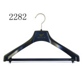 Logo Printed Business Suit Hanger with Bar for Trousers