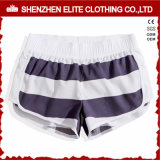 Comfortable High Quality Blue and White Strip Swimwear Beach Shorts 9eltbsi-43)