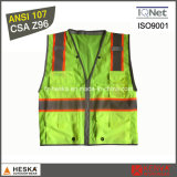 Mens Protective Wear Reflective Safety Vest