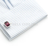 VAGULA Purple Crystal Wedding Shirt Men's Cufflink 721