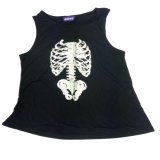 Hot Selling Fashion Lace Racerback and Back Ladies Tank