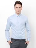 OEM Factory Price Light Blue Non-Iron Cotton Dress Shirt