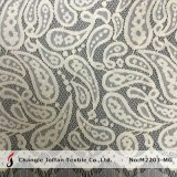 Paisley Cord Eyelash Lace Fabric (M2203-MG)