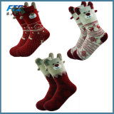 Autumn Winter Socks Christmas Velvet Cute Home Warm Short Socks