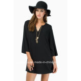 Ladies Casual Rayon V-Neck Blouse