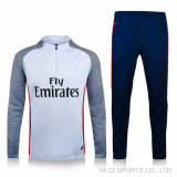 in Stock Lot Thailand Wholesale Football Tracksuits Compression Shirt with Long Pants Hot Selling Club Soccer Tracksuit