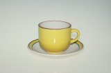 Hight Quality Brushed Band Cup&Saucer