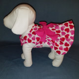 Dog Dress with Pink Hearts