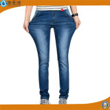 Factory OEM Basic Skinny Jeans Blue Denim Pants for Men