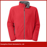 Custom Design Fashion Men Good Quality Fleece Jacket Supplier (J114)
