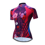 Women Sleeveless Sublimated Cycling Jersey with High Quality