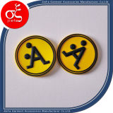 Customtized Rubber Patch Logo with Letter for Garment/Shoes
