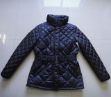 Custom Design OEM Black Winter Padded Jacket for Women