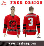 Healong Applique Logo Sublimation Ice Hockey Wear