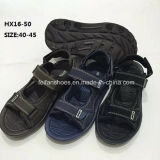 Hot Selas Men Casual Beach Leather Slipper Sandal Shoes (HX16-50)