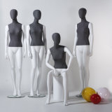 High Quality Female Fiberglass Mannequin with Linen Wrapped