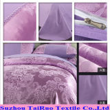Disperse Bed Sheet of Jacquard Silk Satin Fabric
