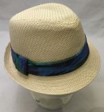 Fedora Straw Hat with Strap