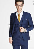 Navy Blue Slim Fit Office Uniform Business Coat Pant Suit