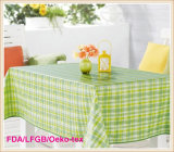 PVC Printed Tablecloth with Flannel Backing (TJ0099)