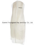 White Non-Woven Wedding Dress Garment Cover Bag