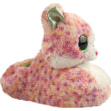 Lovely Pink Cat Soft Plush Toy Baby Shoes