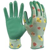 13G Polyester with Nitrile Coated Garden Work Safety Gloves
