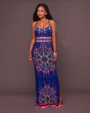 High Grade Beautiful Printing Dress for Wholesale