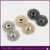 Wholesale Garment Accessories Round Gold Metal Button Sewing for Jeans