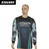 Popular Dyed Sublimation Polyester Fishing Jersey for Men (F023)