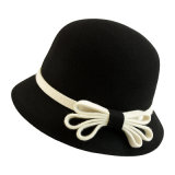 Leisure Fashion Winter Custom Straw Cap with Bow