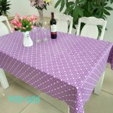 High Temperature-Resistant PVC Wipe Clean Dining Oil Proof Tablecloth