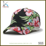 Custom Flower Printing Floral Blank Baseball Cap Hat