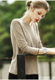 Women's Cashmere Sweater with Turtle Neck (13brdw077)