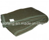 Woven Woolen 100% Polyester Army/Military Blanket