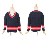 School Uniform Boys Cardigan Kids Winter Sweater