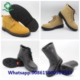 Steel Toe Steel Plate Men Leather Safety Shoes