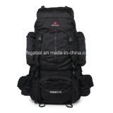 75L Mountain Trekking Gear Sports Travel Backpack Bag with Rain-Cover