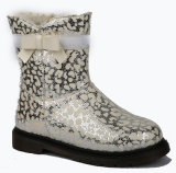 Fashion Warm Kids Girl Snow Boots Children Silver