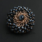 Fashion Decorate Button Rhinestone String of Beads Button Lady Clothing
