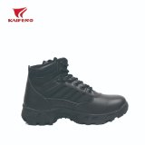 Military Style Black Men's Work Shoes