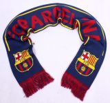 Sport Fan Acrylic Knitted Jacquard Soccer Football Scarf