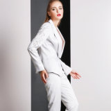 Latest Design White Fashion Woman Suit and Shirt