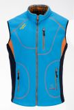 Fleece Men's Waterproof Vest with Blue Color