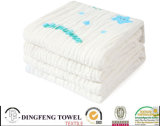 6 Layer Gauze Antibacterial 100% Organic Cotton Super Soft Baby Printed Bath Towel Custom Design Imprinted Df-S286