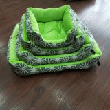 New Design Green Pet Bed Products, Four Size Pet Cushion