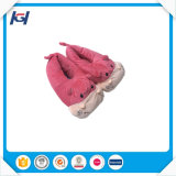 Novelty Pink Plush Stuffed Animal Slippers