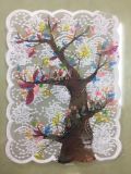 New Popular Embroidery Milk Silk Mesh Printing Lace Design