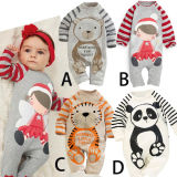 Cartoon Animal Romper Jumpsuit Outfits Costume for Baby Kids Toddlers, Long Sleeved